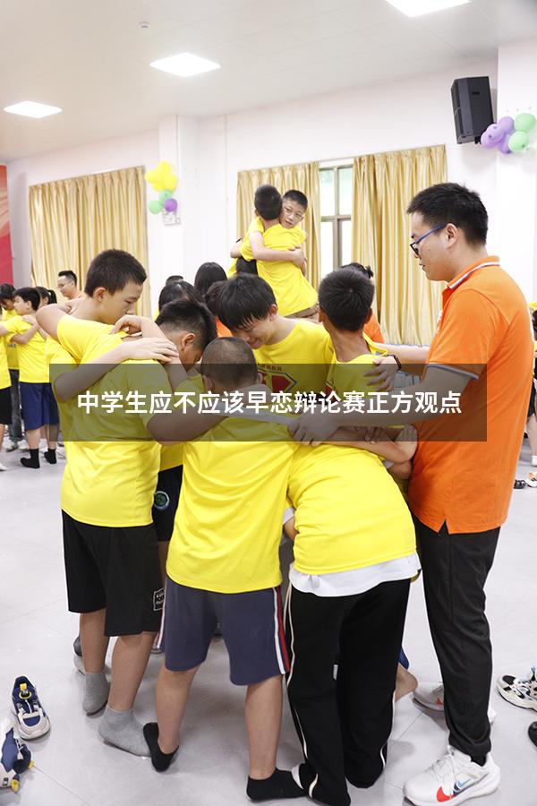 中学生应不应该早恋辩论赛正方观点