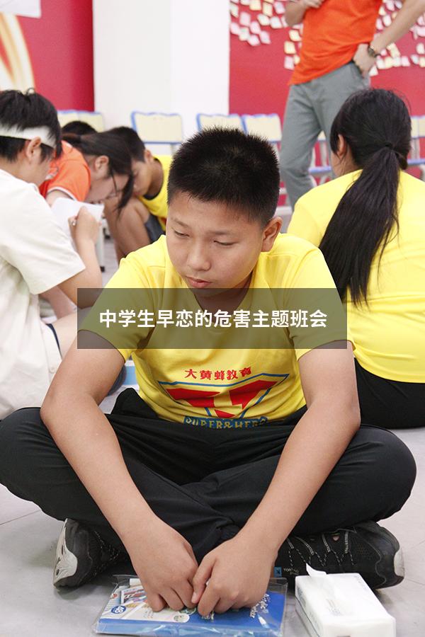 中学生早恋的危害主题班会