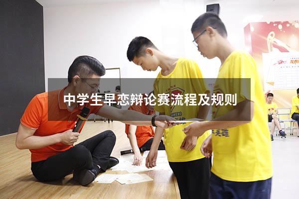 中学生早恋辩论赛流程及规则