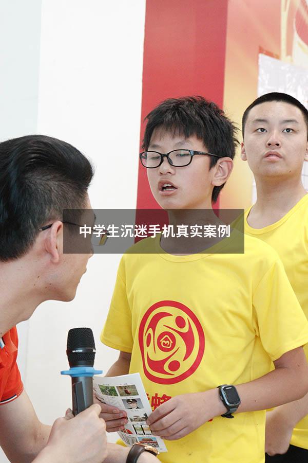 中学生沉迷手机真实案例（青少年沉迷手机的案例）