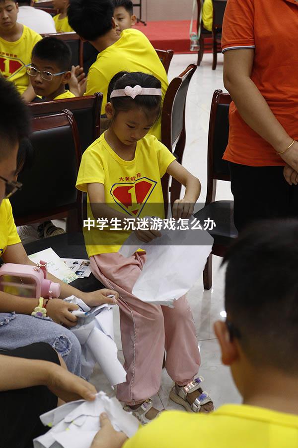 中学生沉迷游戏怎么办