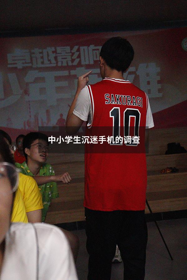 中小学生沉迷手机的调查