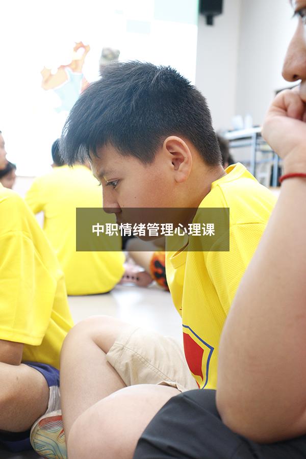 中职情绪管理心理课