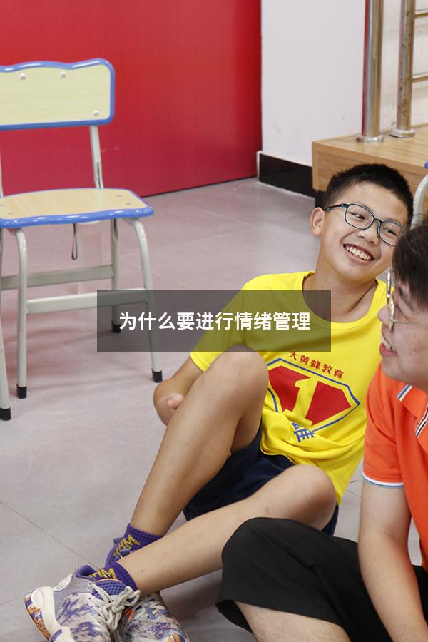 为什么要进行情绪管理