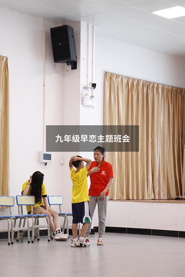 九年级早恋主题班会