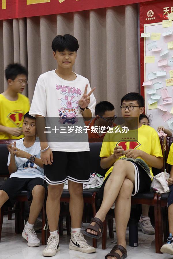 二十三岁孩子叛逆怎么办（二十二岁儿子叛逆怎么办）