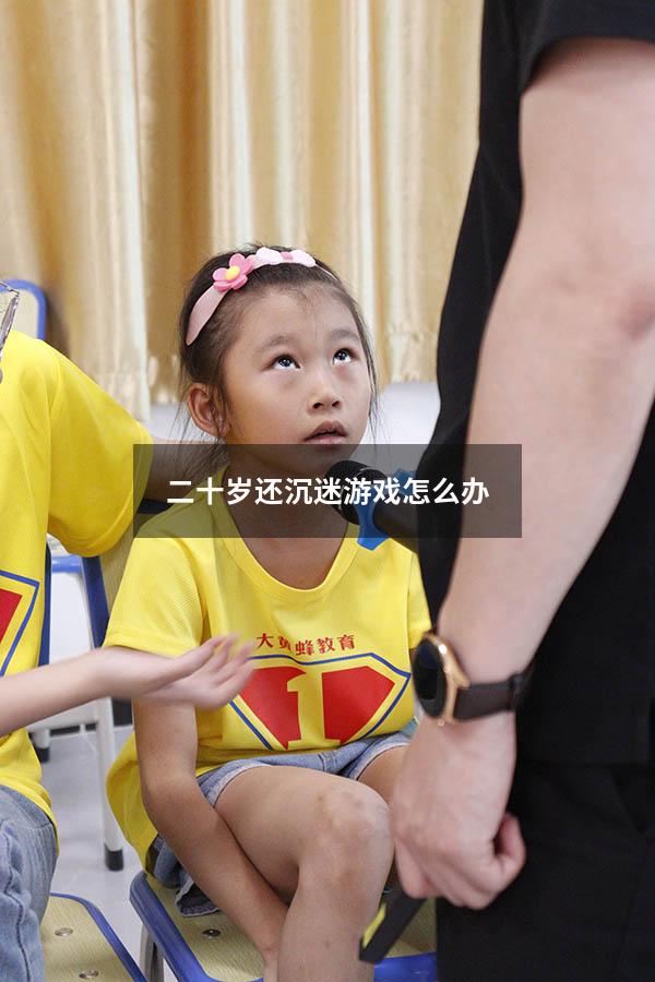 二十岁还沉迷游戏怎么办