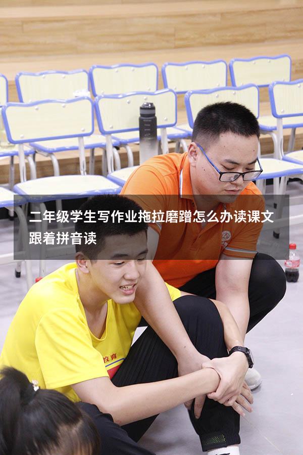 二年级学生写作业拖拉磨蹭怎么办读课文跟着拼音读