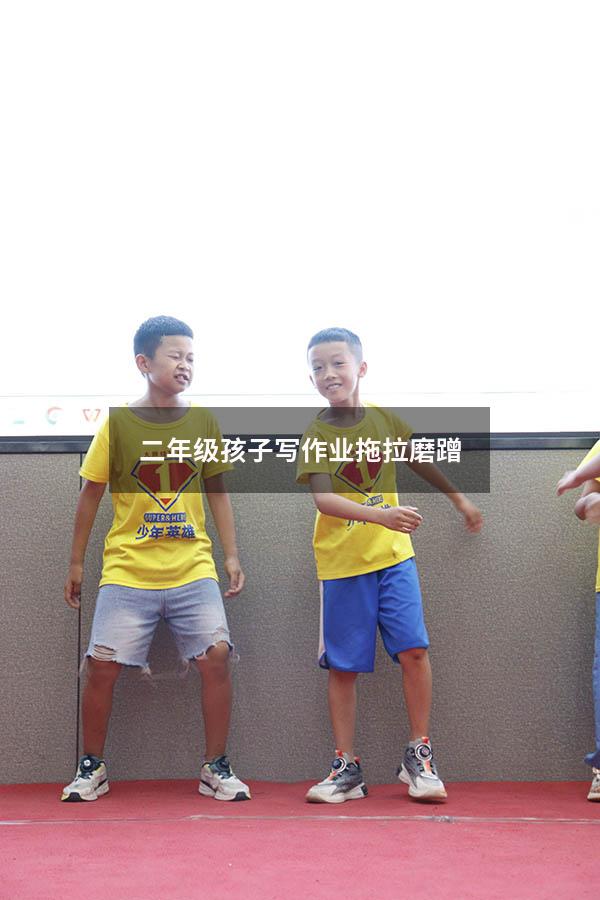 二年级孩子写作业拖拉磨蹭