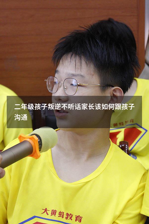 二年级孩子叛逆不听话家长该如何跟孩子沟通