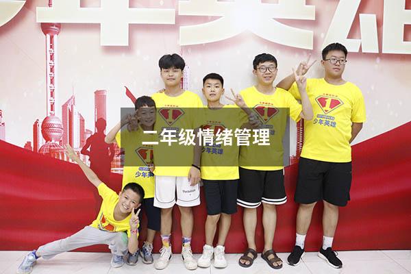 二年级情绪管理