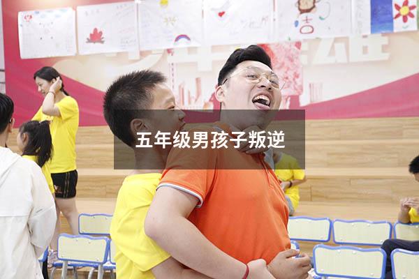 五年级男孩子叛逆