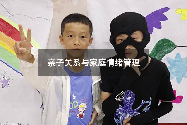 亲子关系与家庭情绪管理