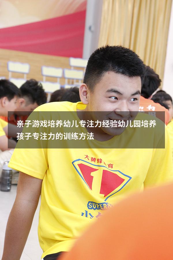 亲子游戏培养幼儿专注力经验（幼儿园培养孩子专注力的训练方法）