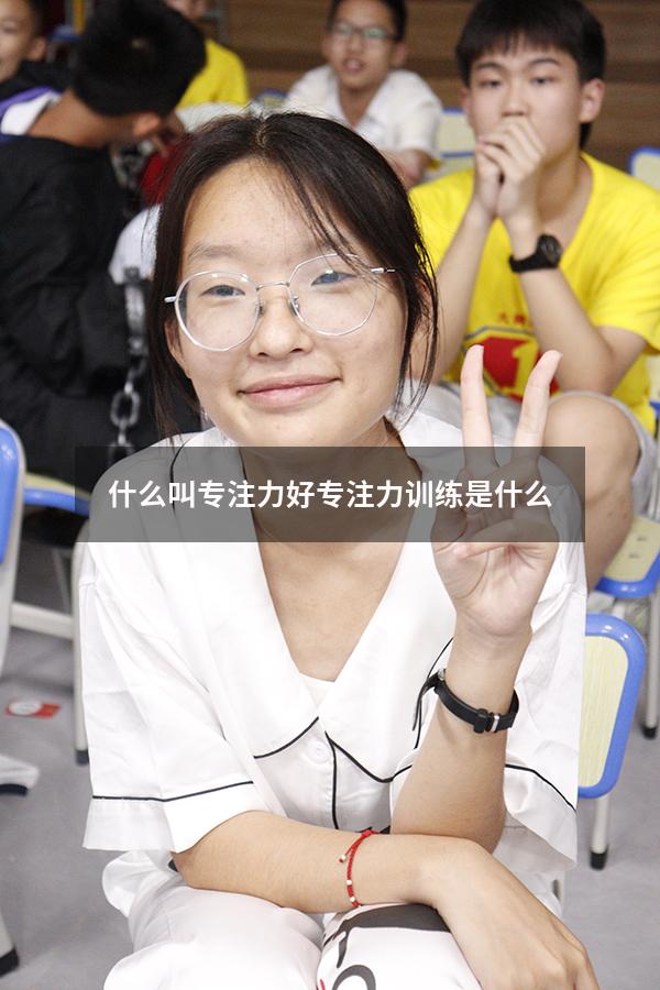 什么叫专注力好（专注力训练是什么）