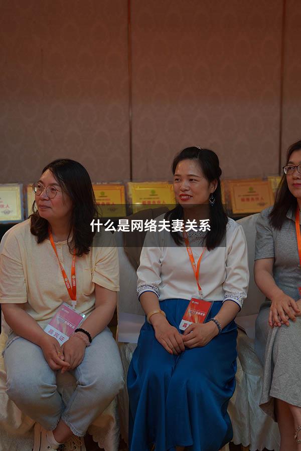 什么是网络夫妻关系