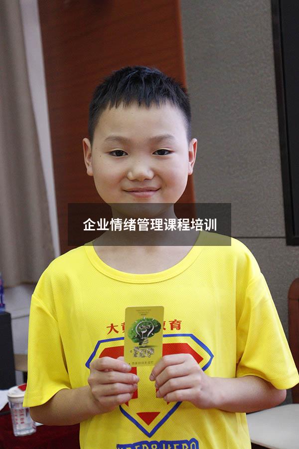 企业情绪管理课程培训