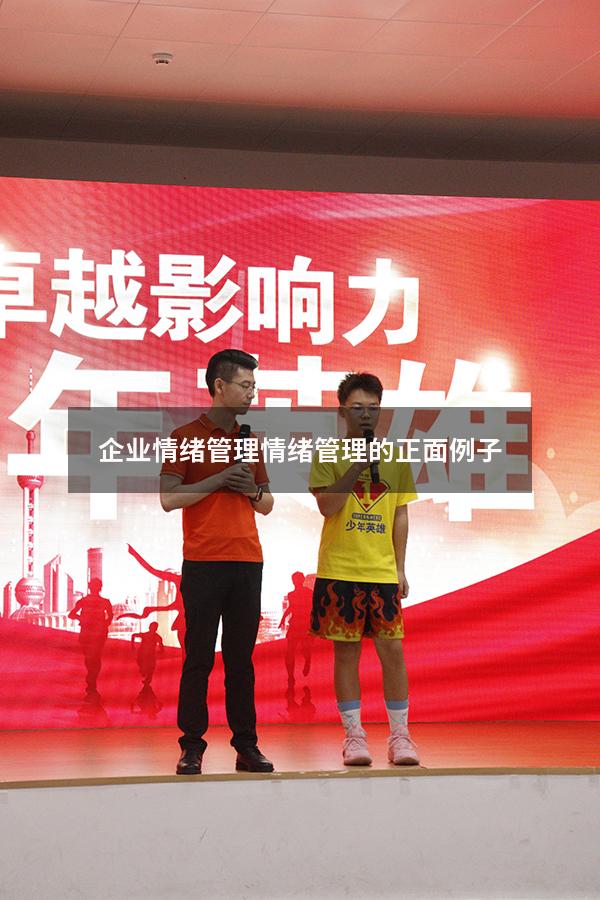 企业情绪管理（情绪管理的正面例子）
