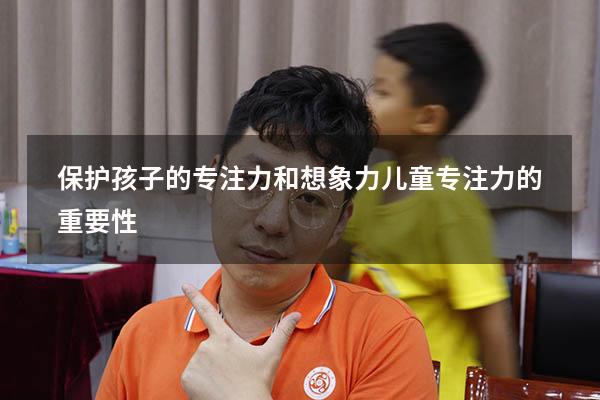 保护孩子的专注力和想象力（儿童专注力的重要性）