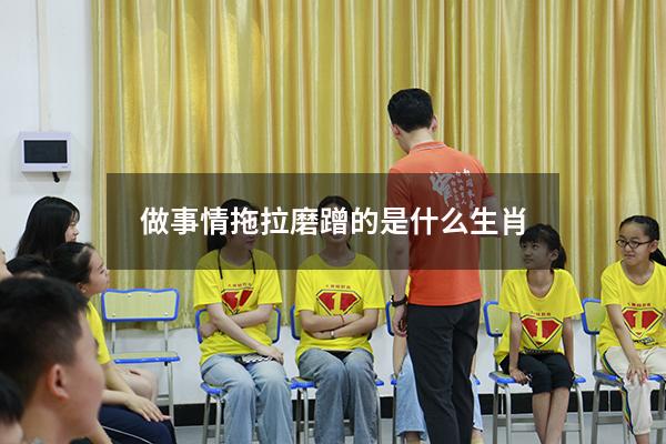 做事情拖拉磨蹭的是什么生肖