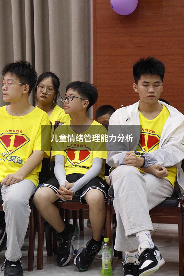 儿童情绪管理能力分析