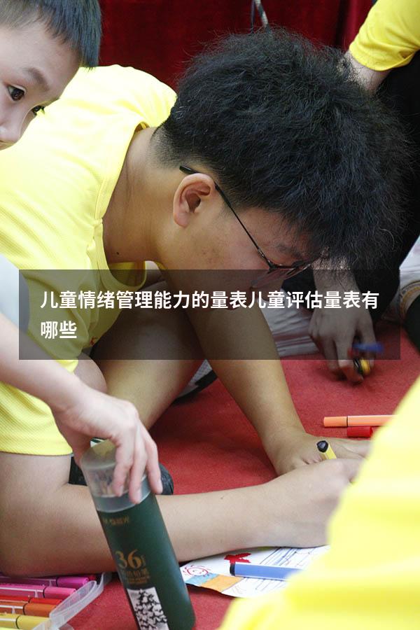 儿童情绪管理能力的量表（儿童评估量表有哪些）