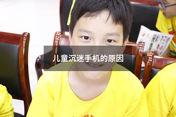 儿童沉迷手机的原因