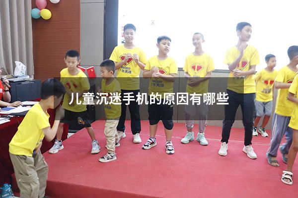 儿童沉迷手机的原因有哪些