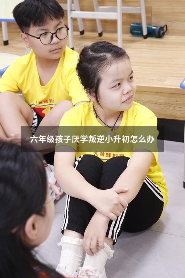 六年级孩子厌学叛逆小升初怎么办