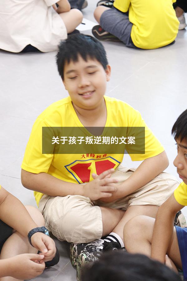 关于孩子叛逆期的文案