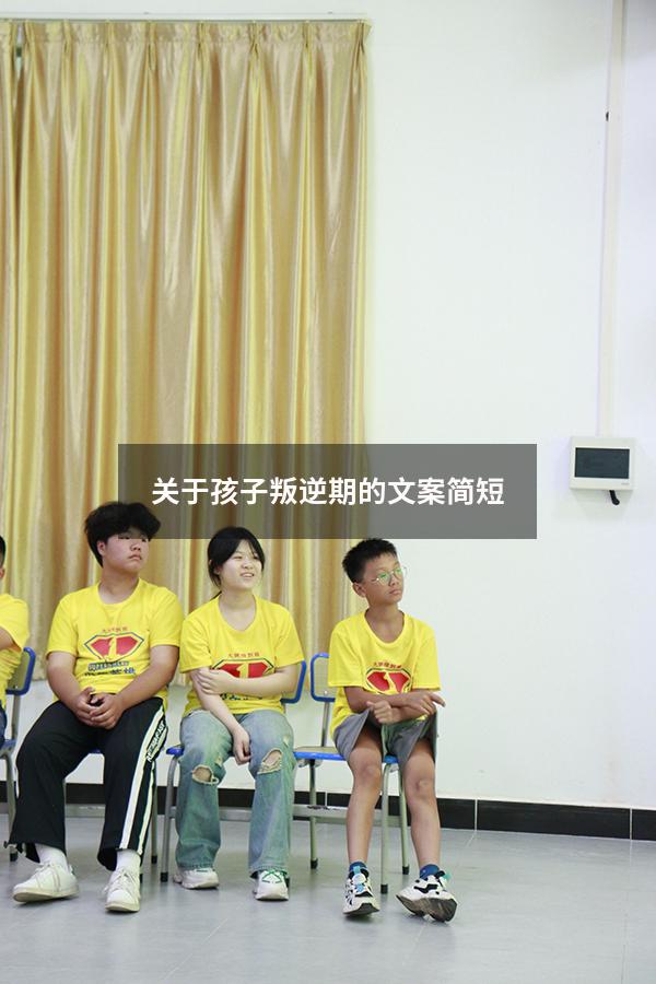 关于孩子叛逆期的文案简短