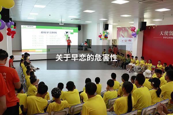 关于早恋的危害性