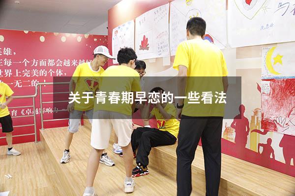 关于青春期早恋的一些看法