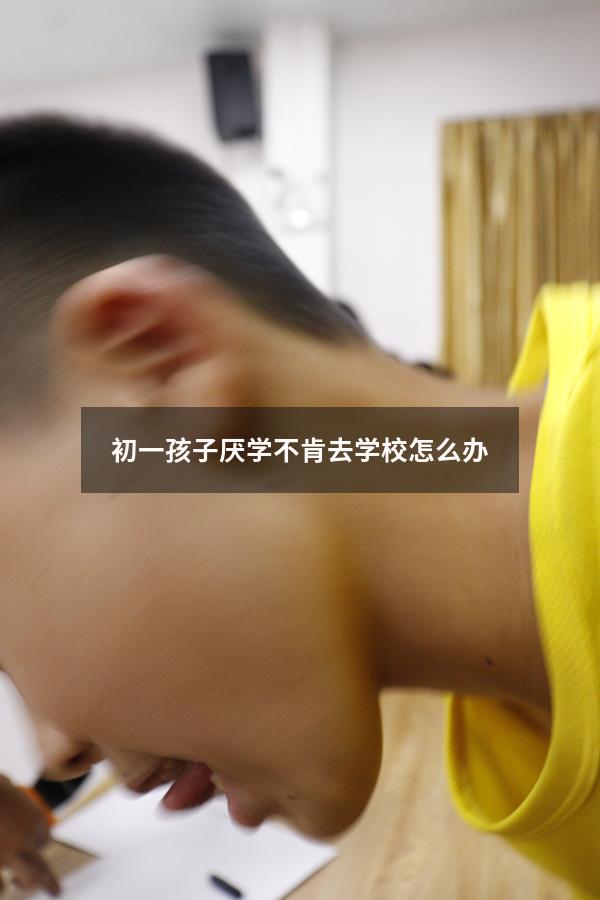 初一孩子厌学不肯去学校怎么办