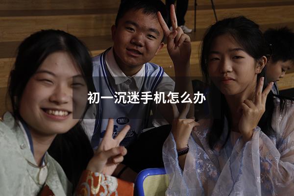 初一沉迷手机怎么办（初中生沉迷手机不上学怎么办）