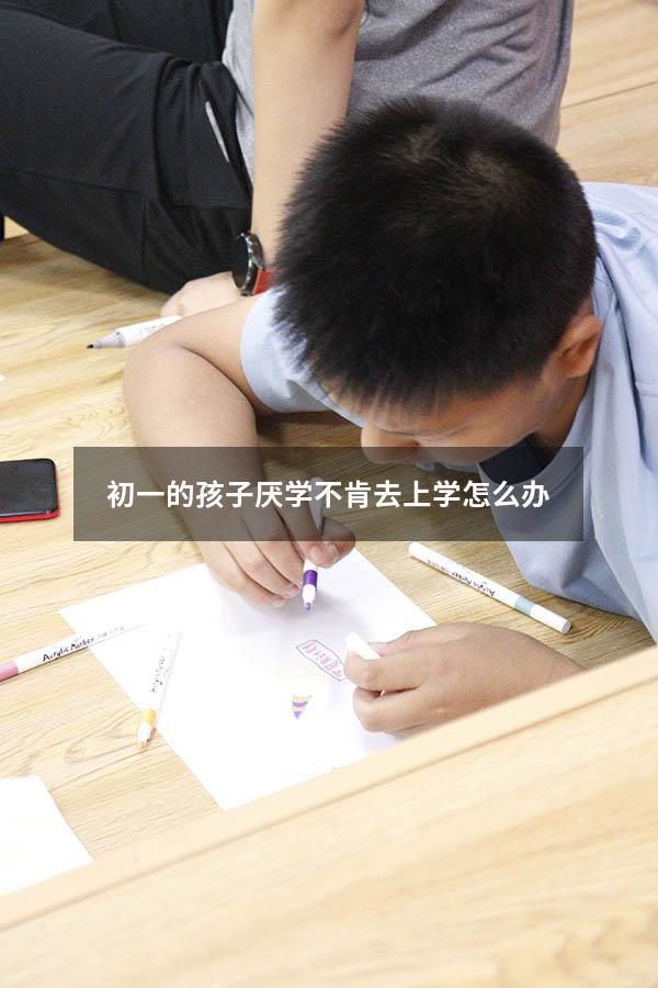 初一的孩子厌学不肯去上学怎么办