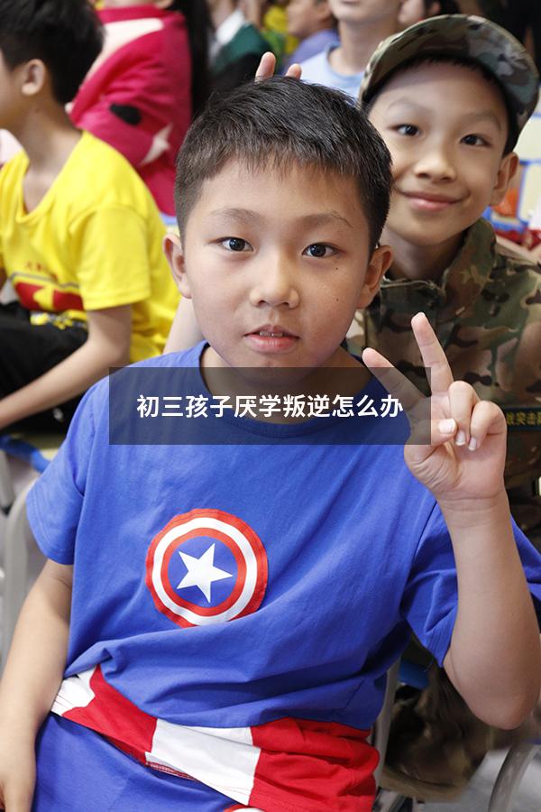 初三孩子厌学叛逆怎么办