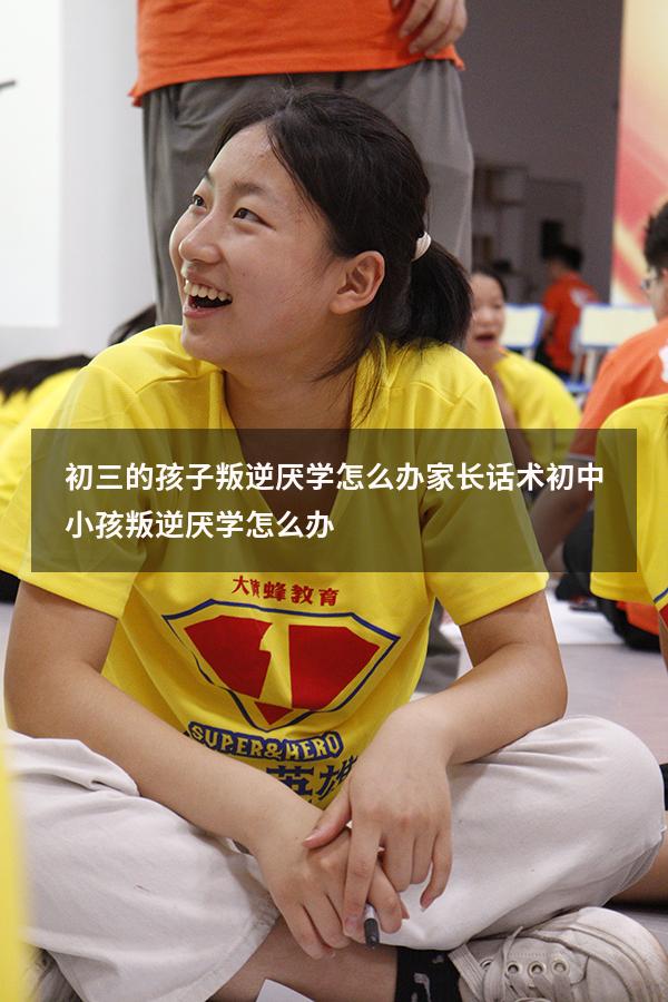 初三的孩子叛逆厌学怎么办家长话术（初中小孩叛逆厌学怎么办）