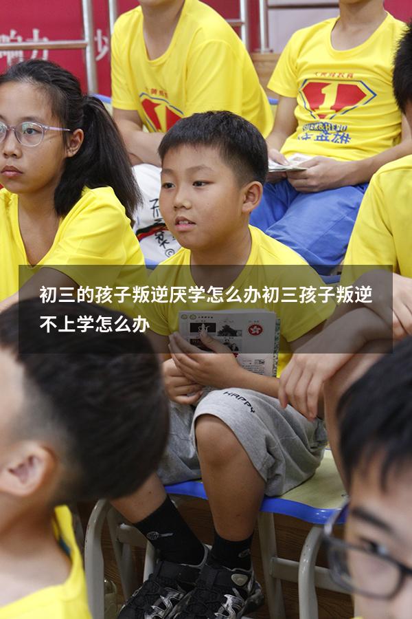 初三的孩子叛逆厌学怎么办（初三孩子叛逆不上学怎么办）