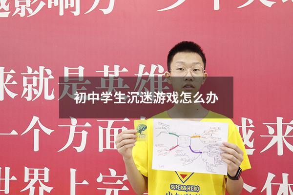 初中学生沉迷游戏怎么办