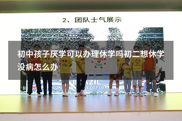 初中孩子厌学可以办理休学吗（初二想休学没病怎么办）