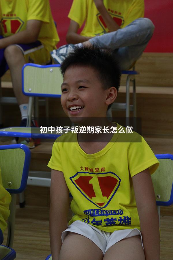 初中孩子叛逆期家长怎么做