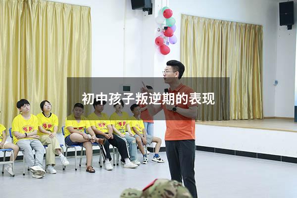 初中孩子叛逆期的表现（孩子上初中了不自觉学怎么办）