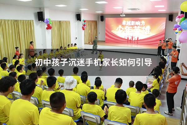 初中孩子沉迷手机家长如何引导（高中生沉迷游戏家长该怎样引导）