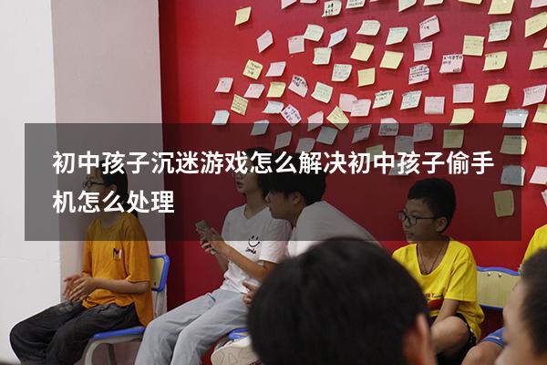 初中孩子沉迷游戏怎么解决（初中孩子偷手机怎么处理）