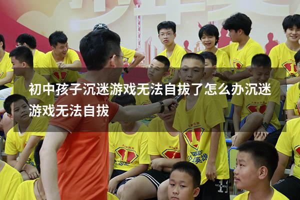 初中孩子沉迷游戏无法自拔了怎么办（沉迷游戏无法自拔）