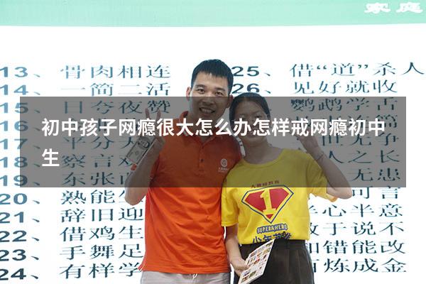 初中孩子网瘾很大怎么办（怎样戒网瘾初中生）