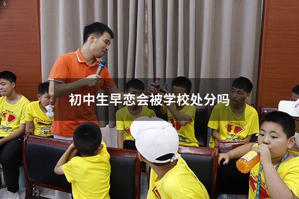 初中生早恋会被学校处分吗
