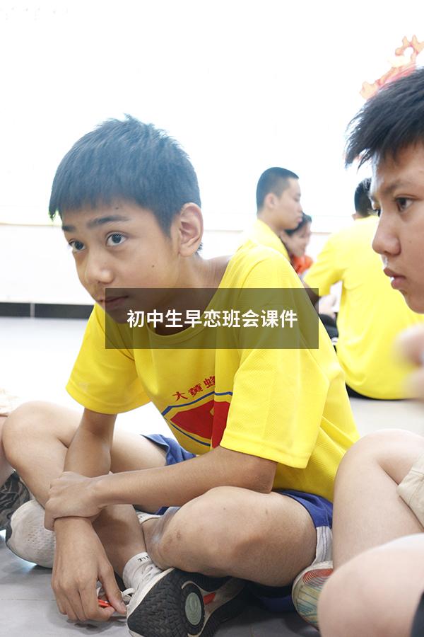 初中生早恋班会课件