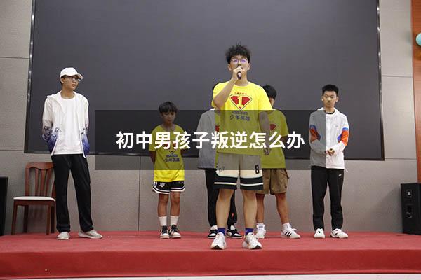 初中男孩子叛逆怎么办9075